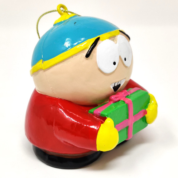 Vtg Comedy Partners 2005 South Park Cartman Holding Present Christmas Ornament - Picture 4 of 15